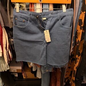 Miami Blue Jean Skirt for Women